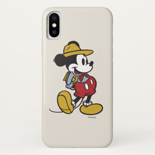 Mickey Mouse Outdoor Mickey iPhone X Case