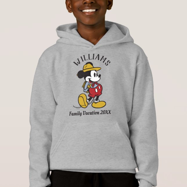 Mickey Mouse| Outdoor Mickey Hoodie (Front)