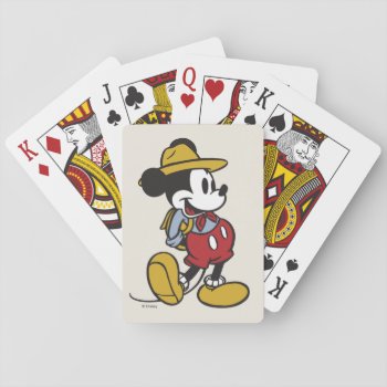 Mickey Mouse| Outdoor Mickey Playing Cards by MickeyAndFriends at Zazzle