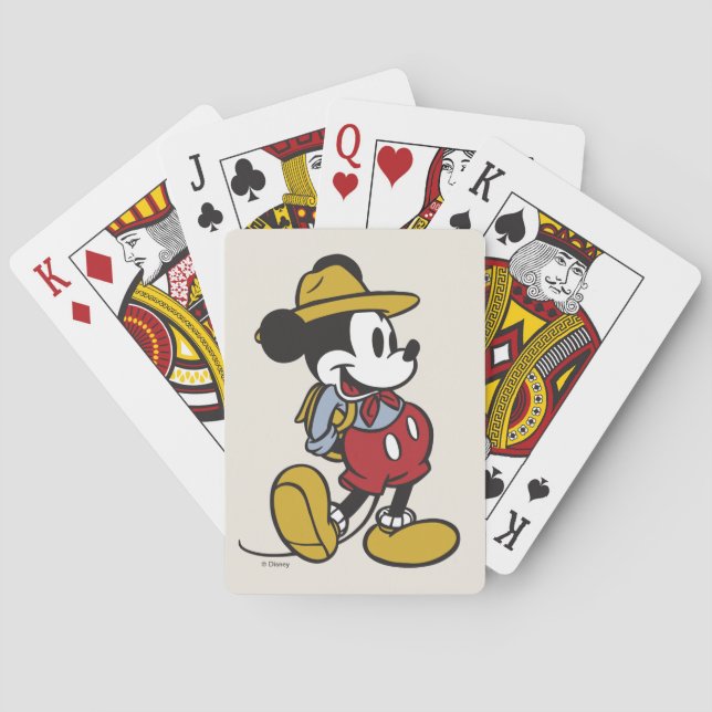 Mickey Mouse| Outdoor Mickey Playing Cards (Back)