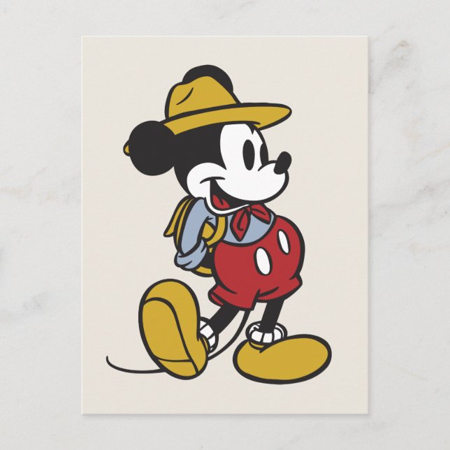 Mickey Mouse| Outdoor Mickey Postcard (Front)
