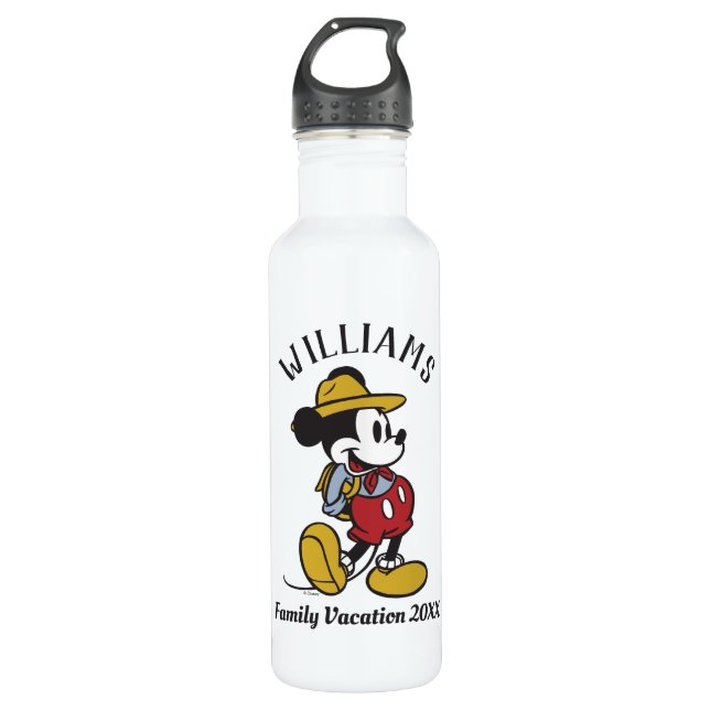 Mickey Mouse | Outdoor Mickey Stainless Steel Water Bottle (Front)