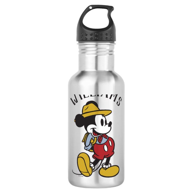 Mickey Mouse | Outdoor Mickey Stainless Steel Water Bottle (Front)