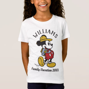 Hype Disney Grey Mickey Circle Kids L/S T-Shirt 