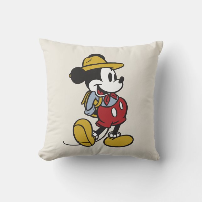 Mickey Mouse| Outdoor Mickey Throw Pillow (Front)