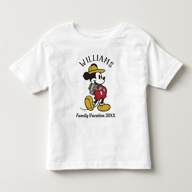 Mickey Mouse| Outdoor Mickey Toddler T-shirt (Front)