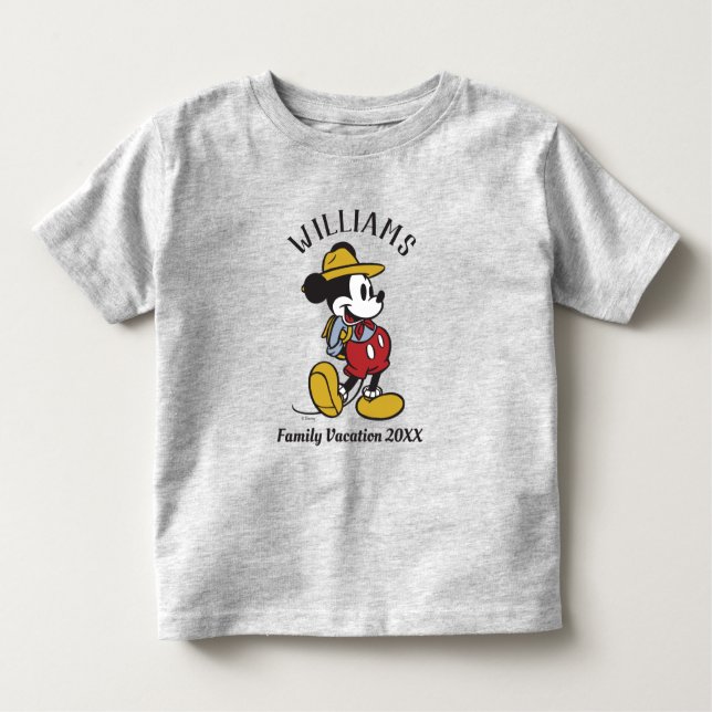 Mickey Mouse| Outdoor Mickey Toddler T-shirt (Front)