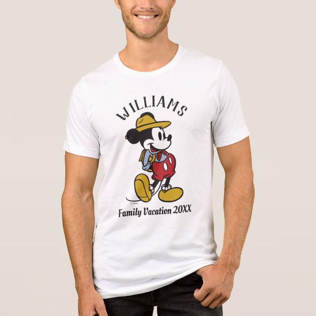 Mickey Mouse | Outdoor Mickey Tri-Blend Shirt (Front)