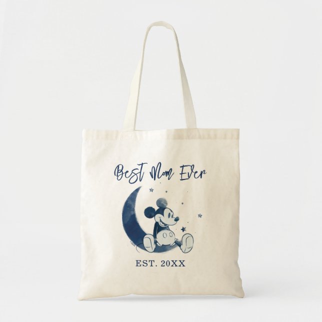 Mickey Mouse | Over the Moon - Best Mom Ever Tote Bag (Front)