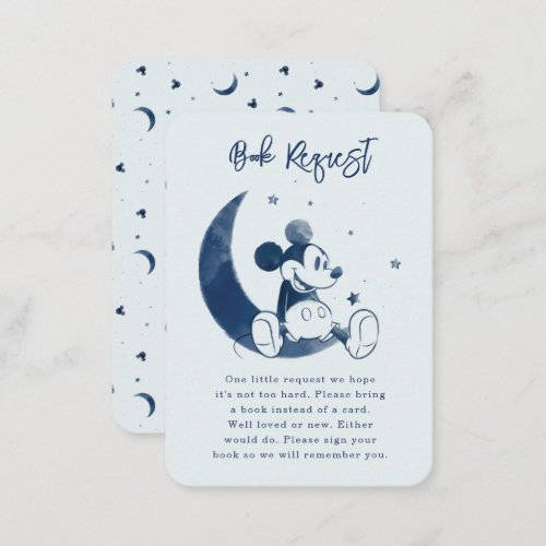 Mickey Mouse Over the Moon  Books for Baby Insert