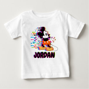 Mickey Mouse Paint Warp Baby T-Shirt