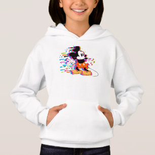 Mickey Mouse Paint Warp Hoodie