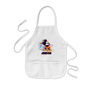 Mickey Mouse Paint Warp Kids' Apron