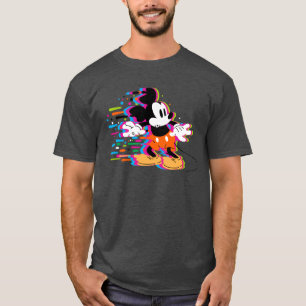 Mickey Mouse Paint Warp T-Shirt