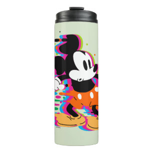 Mickey Mouse Paint Warp Thermal Tumbler