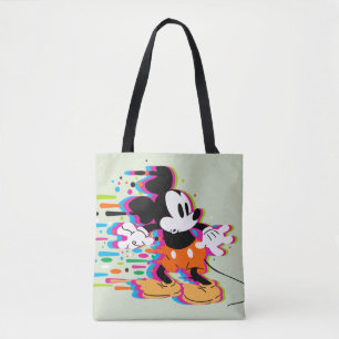 Mickey Mouse Paint Warp Tote Bag