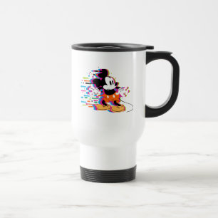 Mickey Mouse Paint Warp Travel Mug