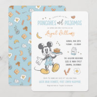 Mickey Mouse | Pancakes & Pajamas Baby Shower