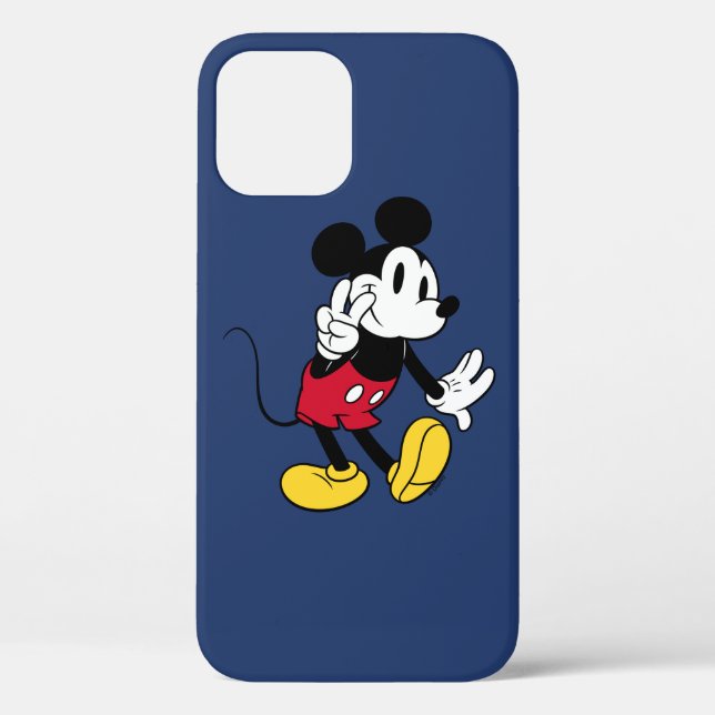 Mickey Mouse | Peace Out Case-Mate iPhone Case (Back)