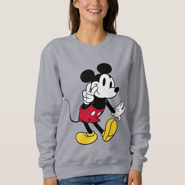 Mickey Mouse | Peace Out Sweatshirt (Front)