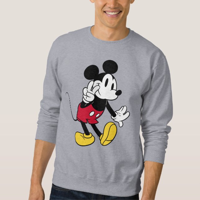 Mickey Mouse | Peace Out Sweatshirt (Front)