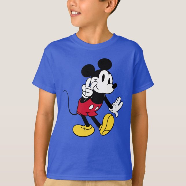 Mickey Mouse | Peace Out T-Shirt (Front)