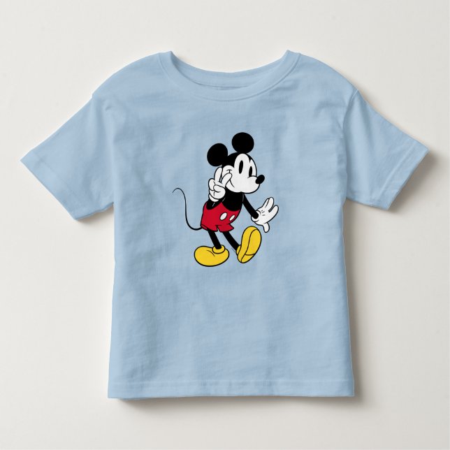 Mickey Mouse | Peace Out Toddler T-shirt (Front)