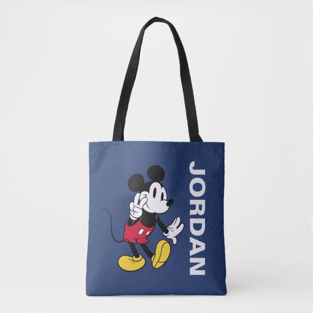 Mickey Mouse | Peace Out Tote Bag (Front)