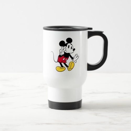 Mickey Mouse  Peace Out Travel Mug