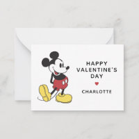 Mickey Mouse Photo Valentine