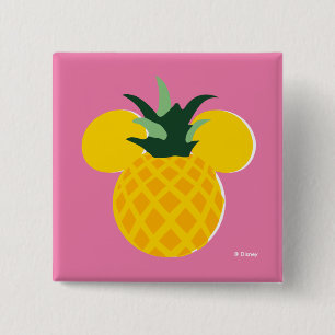Mickey Mouse Pineapple Icon Button