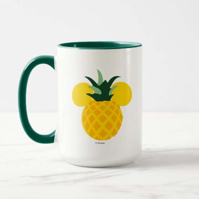 Mickey Mouse Pineapple Icon Mug (Left)