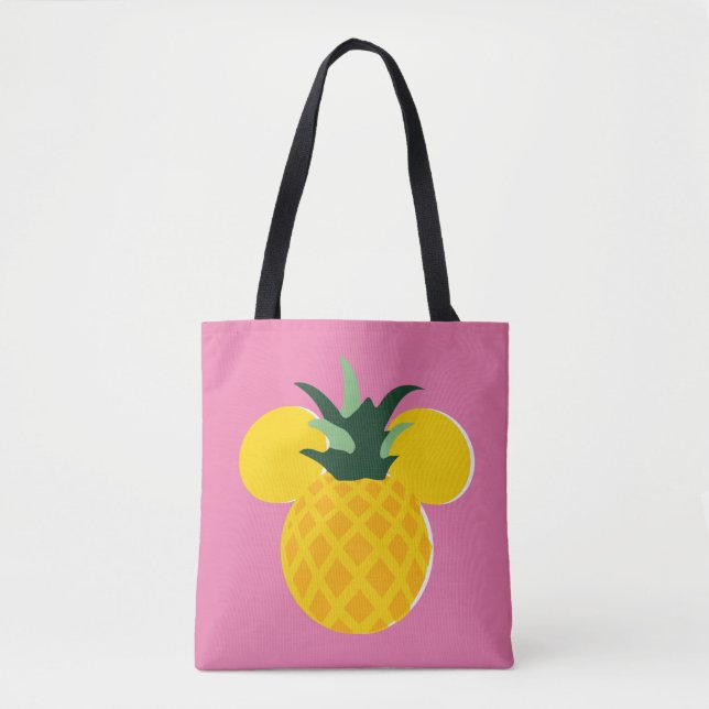 Mickey Mouse Pineapple Icon Tote Bag (Front)