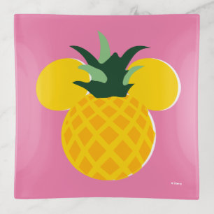 Mickey Mouse Pineapple Icon Trinket Tray