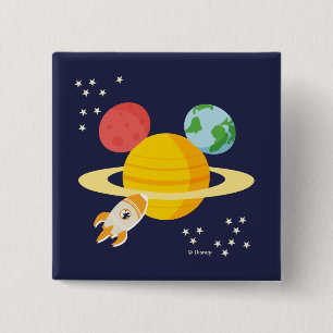 Mickey Mouse Planet Icon Button