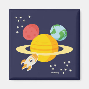 Mickey Mouse Planet Icon Magnet
