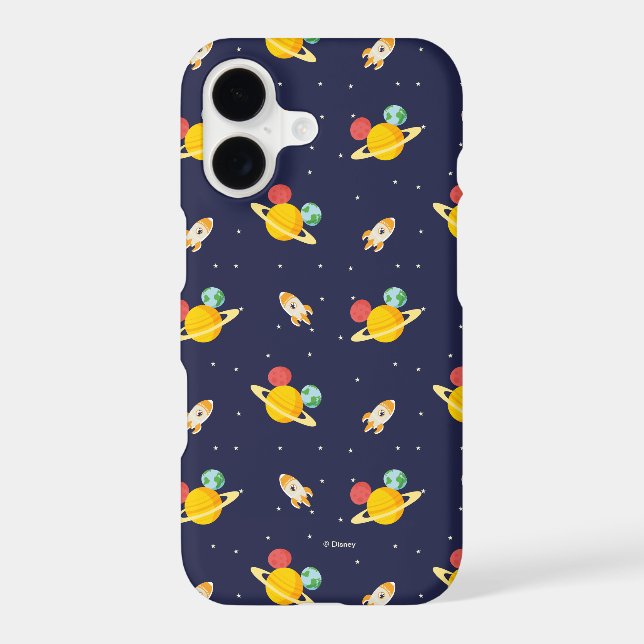 Mickey Mouse Planet Icon Pattern Iphone Case (Back)