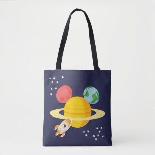 Mickey Mouse Planet Icon Tote Bag
