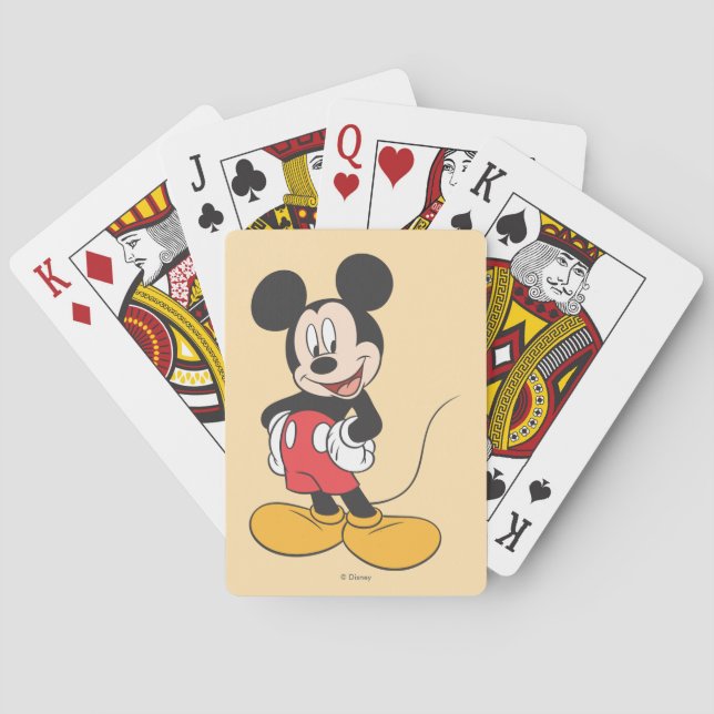 Mickey Mouse Playing Cards (Back)