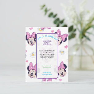 Mickey Mouse Polka Dot Baby Shower Invitation
