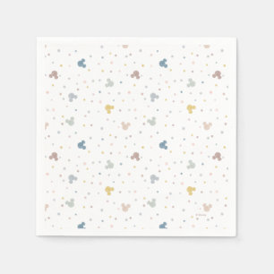 Mickey Mouse Polka Dot Baby Shower Napkins