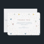 Mickey Mouse Polka Dot Watercolor Thank You<br><div class="desc">Thank all your family and friends for coming to your child's Mickey Mouse themed Birthday with these custom Thank You notes. Personalize by adding a custom message!</div>