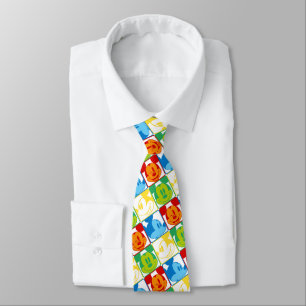 Mickey Mouse Pop Art Pattern Neck Tie