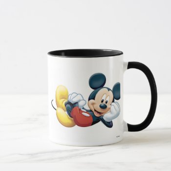 Mickey Mouse Posing For The Camera Mug by MickeyAndFriends at Zazzle