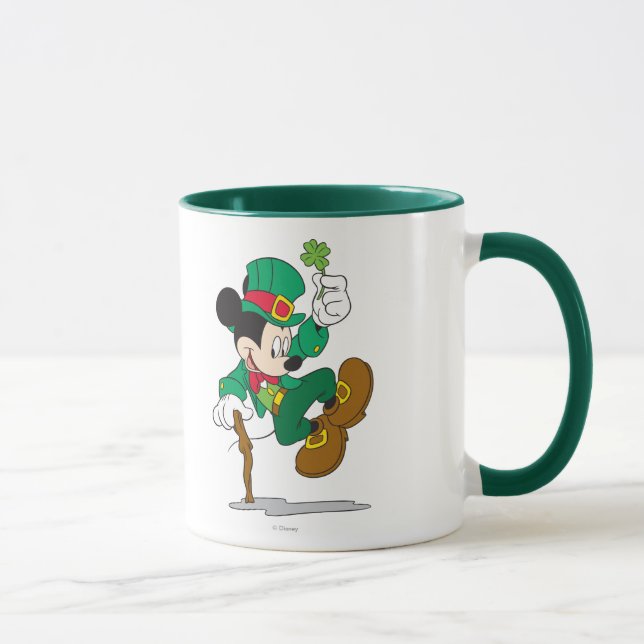 Mickey Mouse Pot of Gold | St. Patrick's Day Mug (Right)