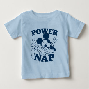 Mickey Mouse Power Nap Baby T-Shirt