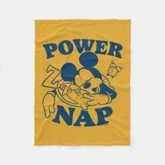 Mickey Mouse Power Nap Fleece Blanket