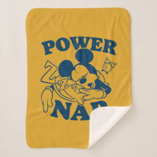 Mickey Mouse Power Nap Sherpa Blanket