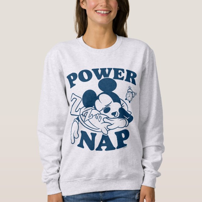 Mickey Mouse Power Nap Sweatshirt (Front)