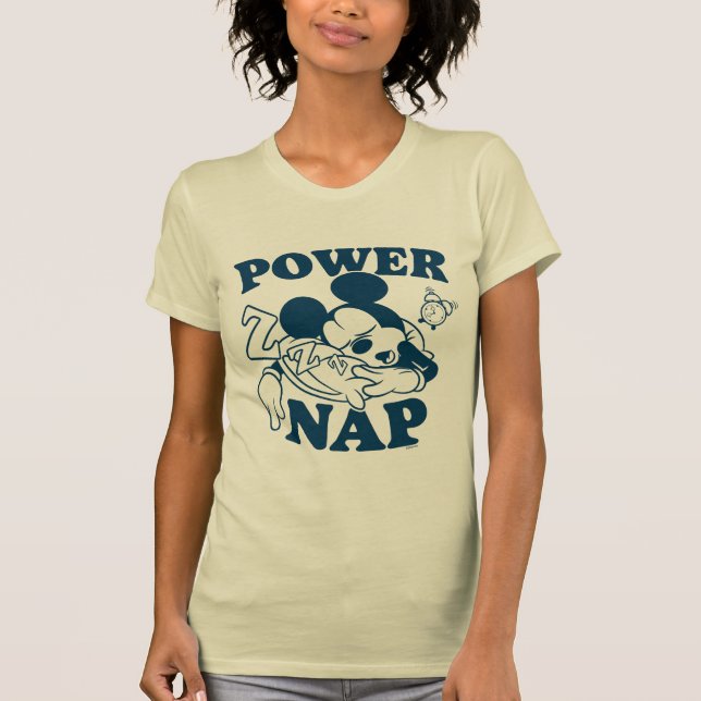 Mickey Mouse Power Nap T-Shirt (Front)